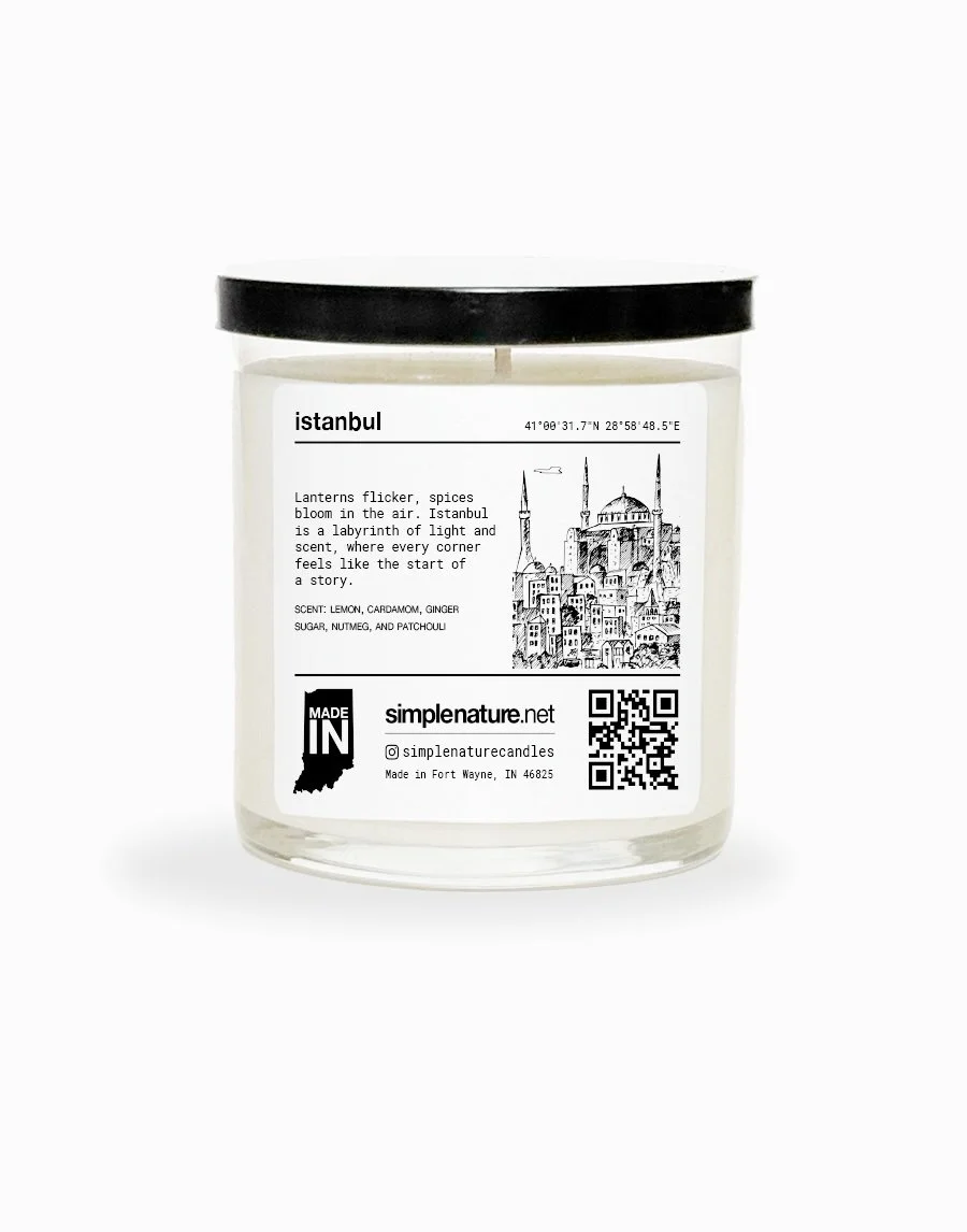 Mount Fuji Soy Wax Candle — simple nature candles